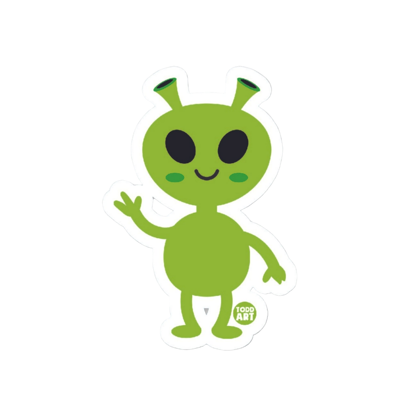 Alien Sticker