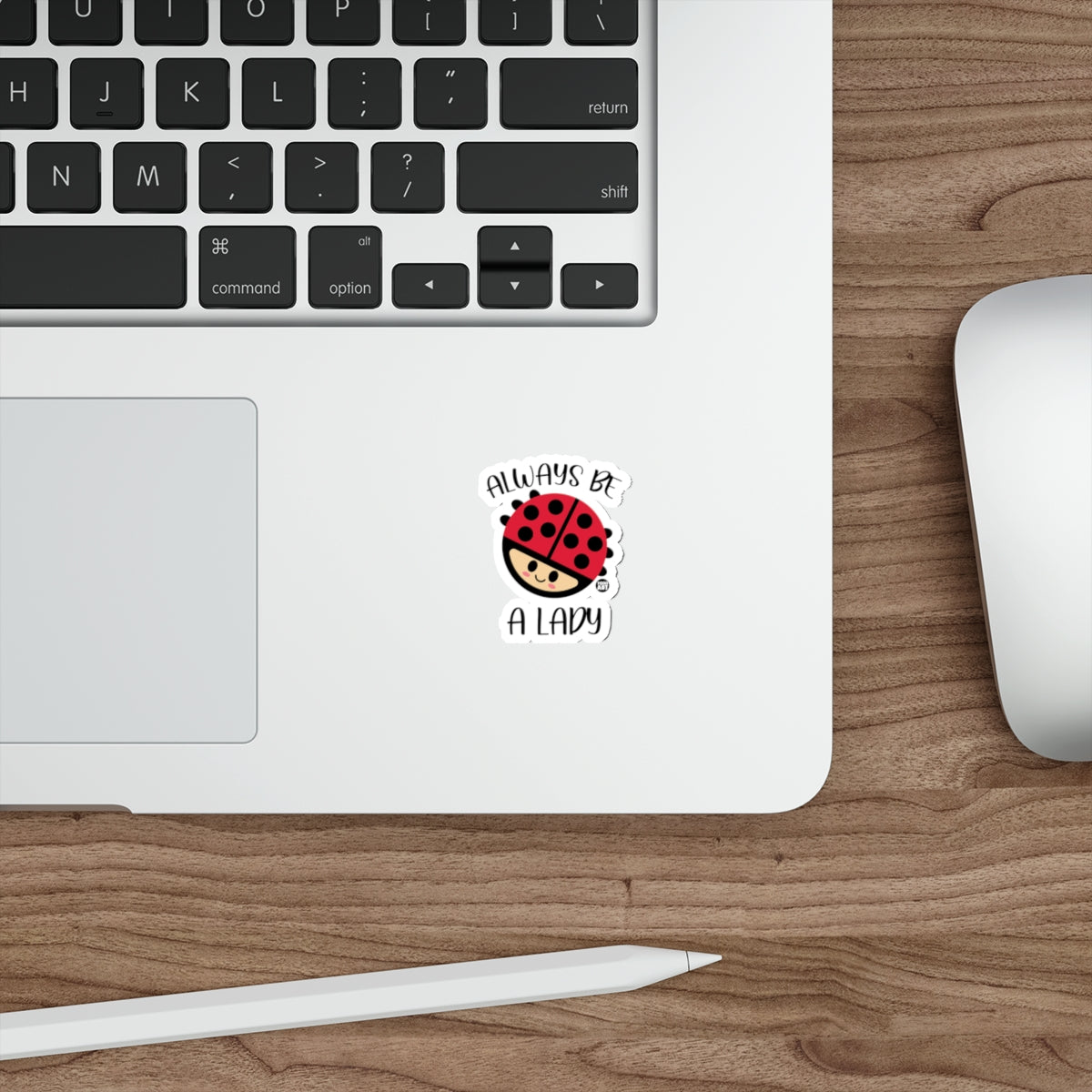 Always Be a Lady Ladybug Sticker product