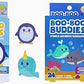 Boo Boo Buddies™ Shark + Whale and Narwhal + Penguin Bandages – 48 Ct | Fun, Waterproof, Latex-Free Bandages for Kids | First Aid Adhesive Bandages for Sensitive Skin | Cute Marine Animal Shapes