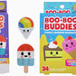 Boo Boo Buddies™ Bandages 48 Ct | Fun Ice Cream & Snowcone + Ice Cream & Cake Shapes | Waterproof, Latex-Free, First Aid for Kids & Sensitive Skin