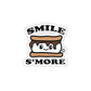 Smile S'more Cute Dessert Character Sticker