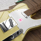 Retro Electric Guitar with Unique Sticker Design