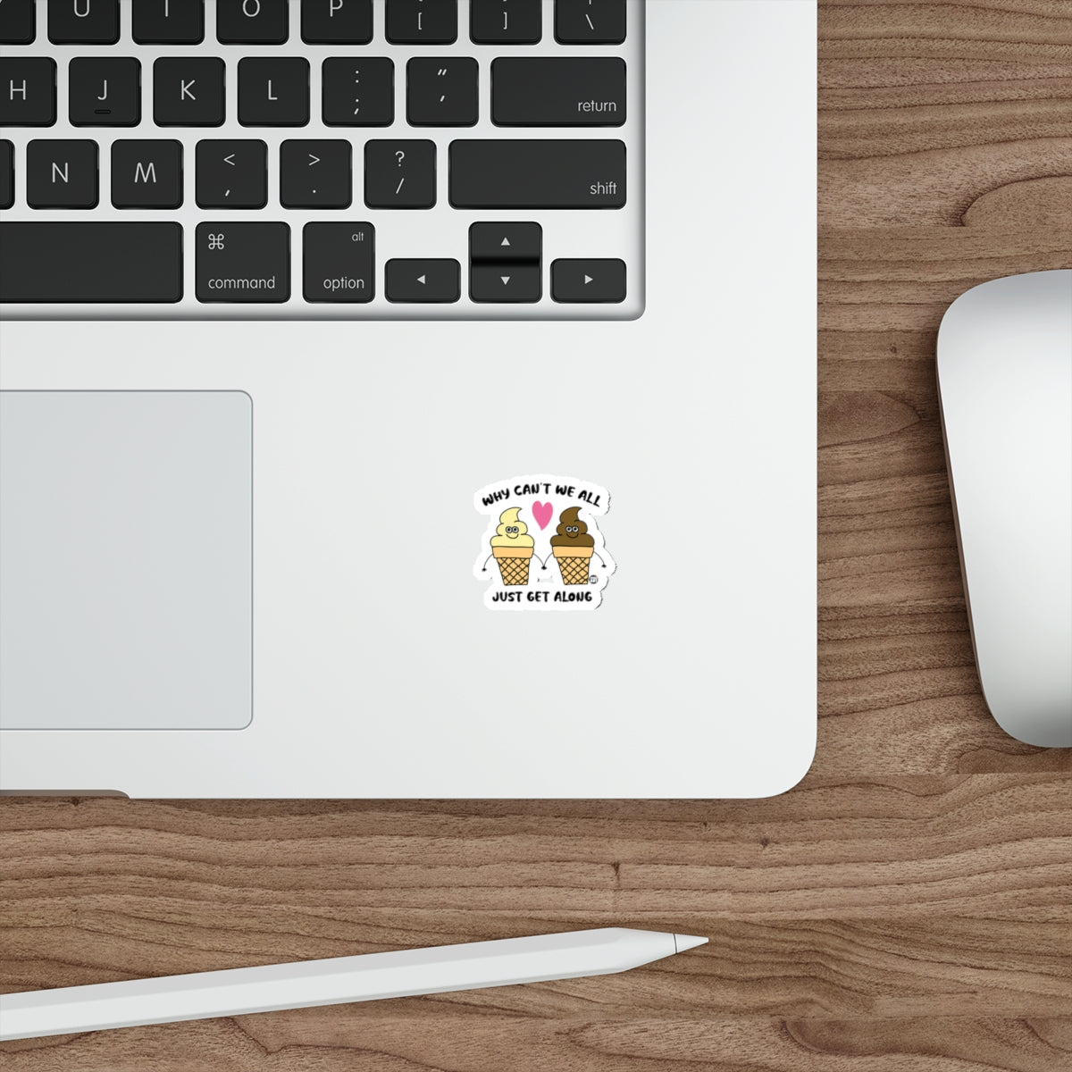 Why Can't We All Just Get Along Sticker