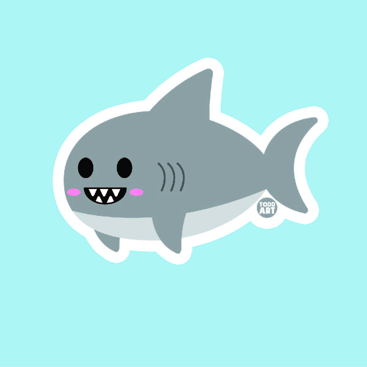 Shark Sticker