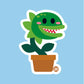 Boo Boo Buddies™ Venus Fly Trap Sticker – Cute Kawaii Vinyl Sticker, Waterproof Glossy 3″