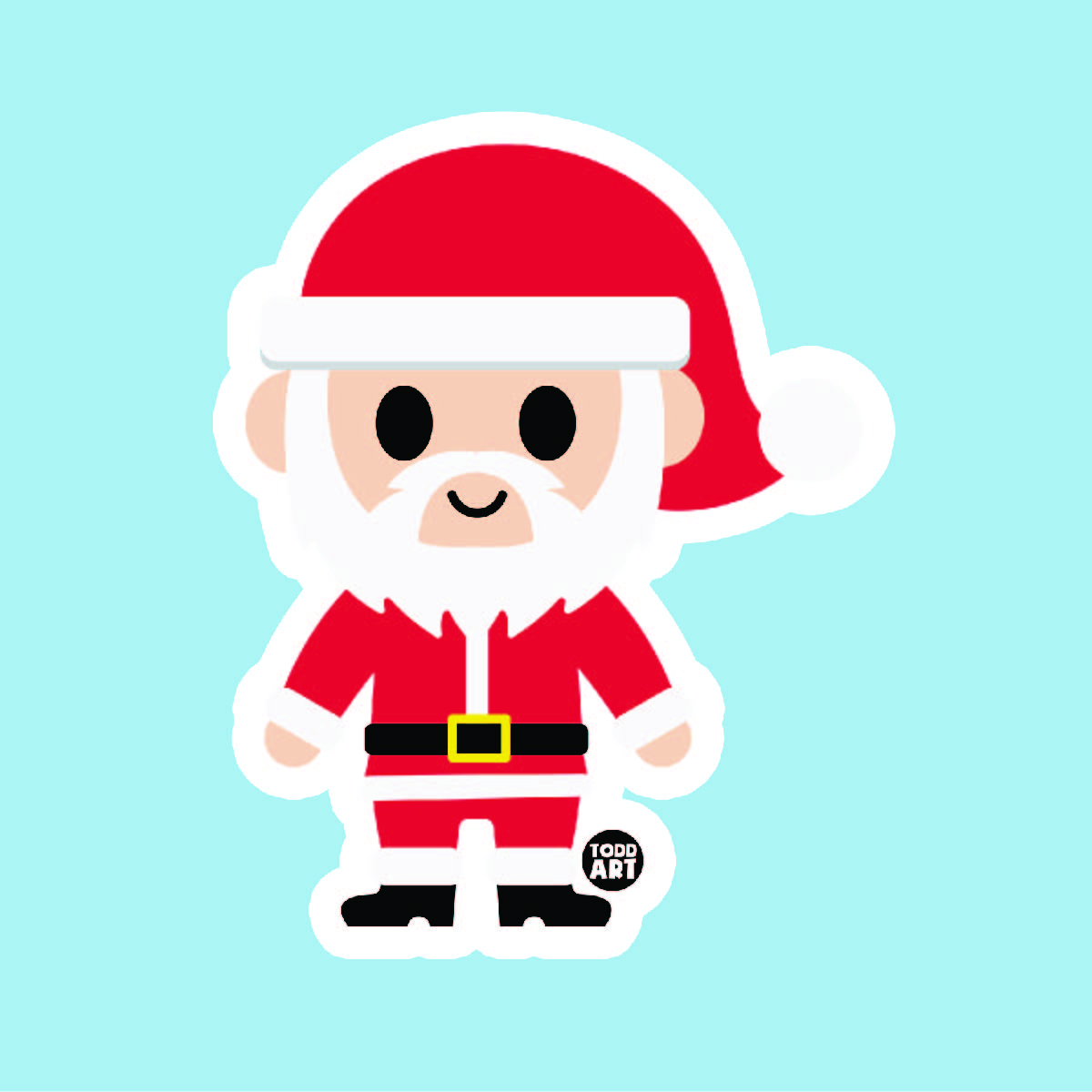 Santa Sticker