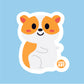Hamster Vinyl Sticker