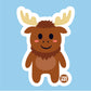 Moose Vinyl Sticker