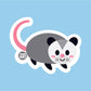 Opossum Vinyl Sticker