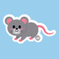 Rat Sticker - 3" Vinyl
