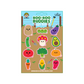 Boo-Boo Buddies® Veggie Buddies Sticker Sheet featuring 12 fun 1-inch vegetable stickers—includes avocado, corn, mushroom, carrot, tomato, and more for crafts, school supplies, and kids’ gifts
