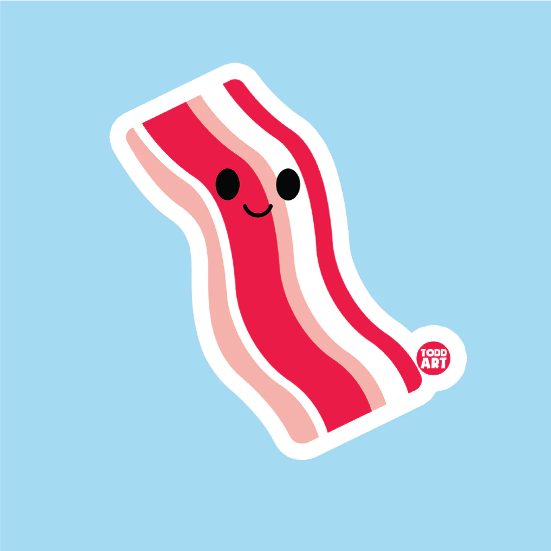 Bacon Vinyl StickerSticker