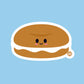 Bagel and Cream Cheese Sticker