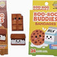 Boo Boo Buddies™ Chocolate & S'Mores + Cookie & Milk Bandages – 24 Ct Each | Fun Food-Shaped Bandages for Kids | Latex-Free, Waterproof, Sensitive Skin First Aid Supplies