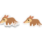 Boo Boo Buddies™ Aardvark Sticker – Cute Kawaii Aardvark Vinyl Decal, Waterproof 3″ Die‑Cut