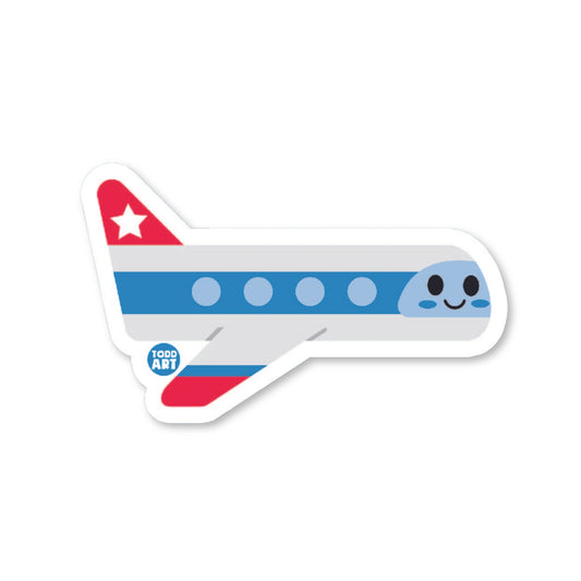Airplane Vinyl Sticker