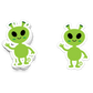 Boo Boo Buddies Robot sticker – fun 3-inch vinyl reptile sticker for school supplies and water bottles
