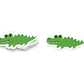 Boo Boo Buddies Alligator sticker – fun 3-inch vinyl reptile sticker for school supplies and water bottles
