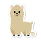Alpaca Sticker - 3" Vinyl