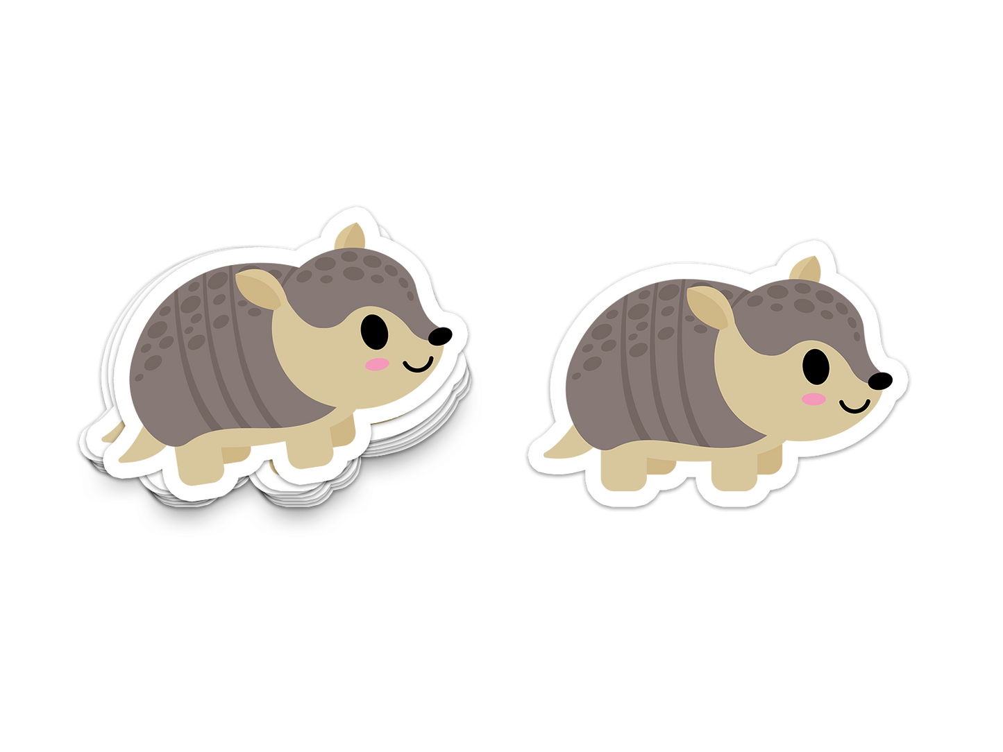 Armadillo Sticker -3 inch Vinyl