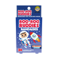 Boo-Boo Buddies bandages packaging with astronaut and rocket design on a blue background