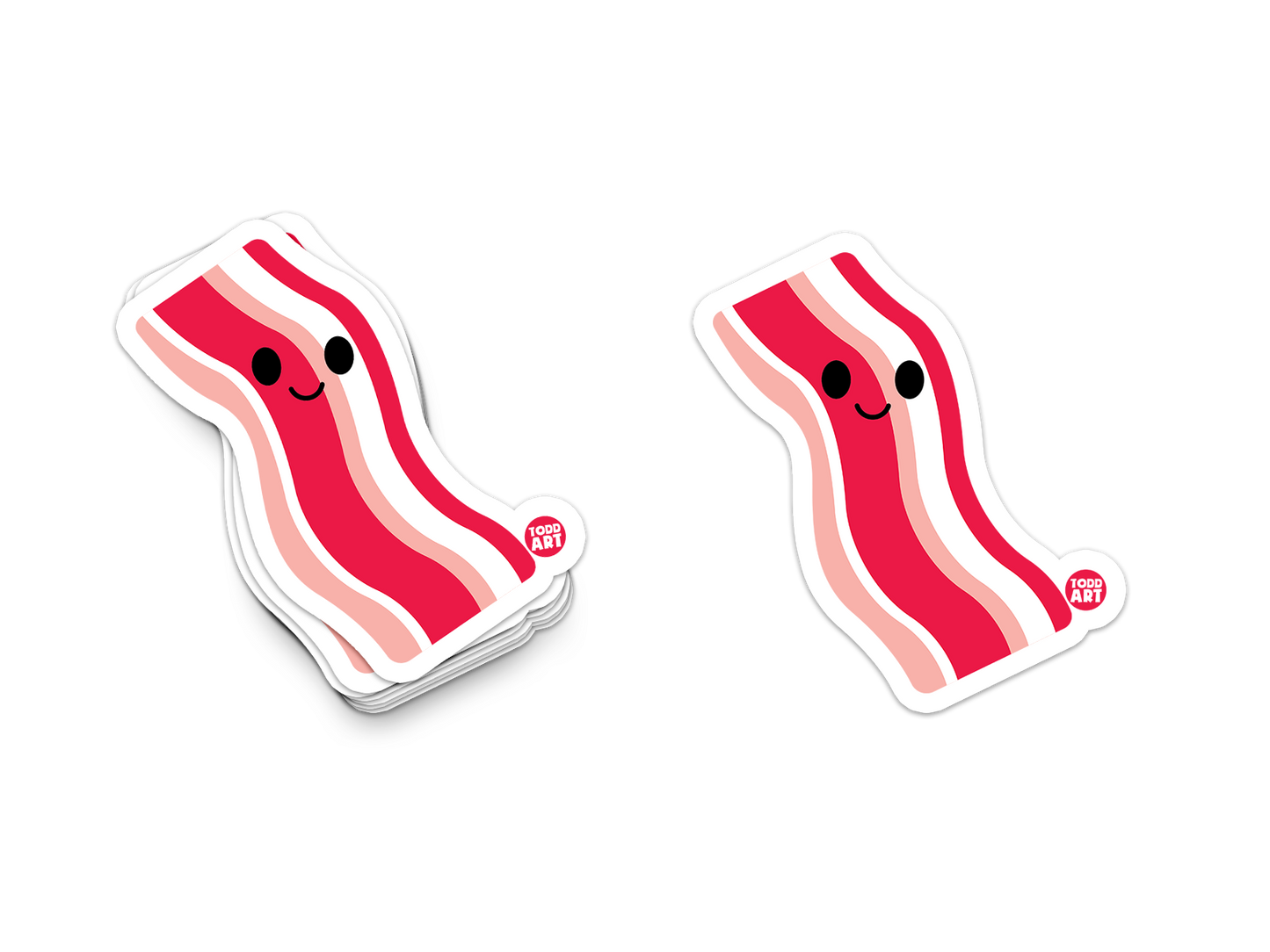 Bacon Vinyl StickerSticker