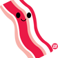 Bacon Vinyl StickerSticker