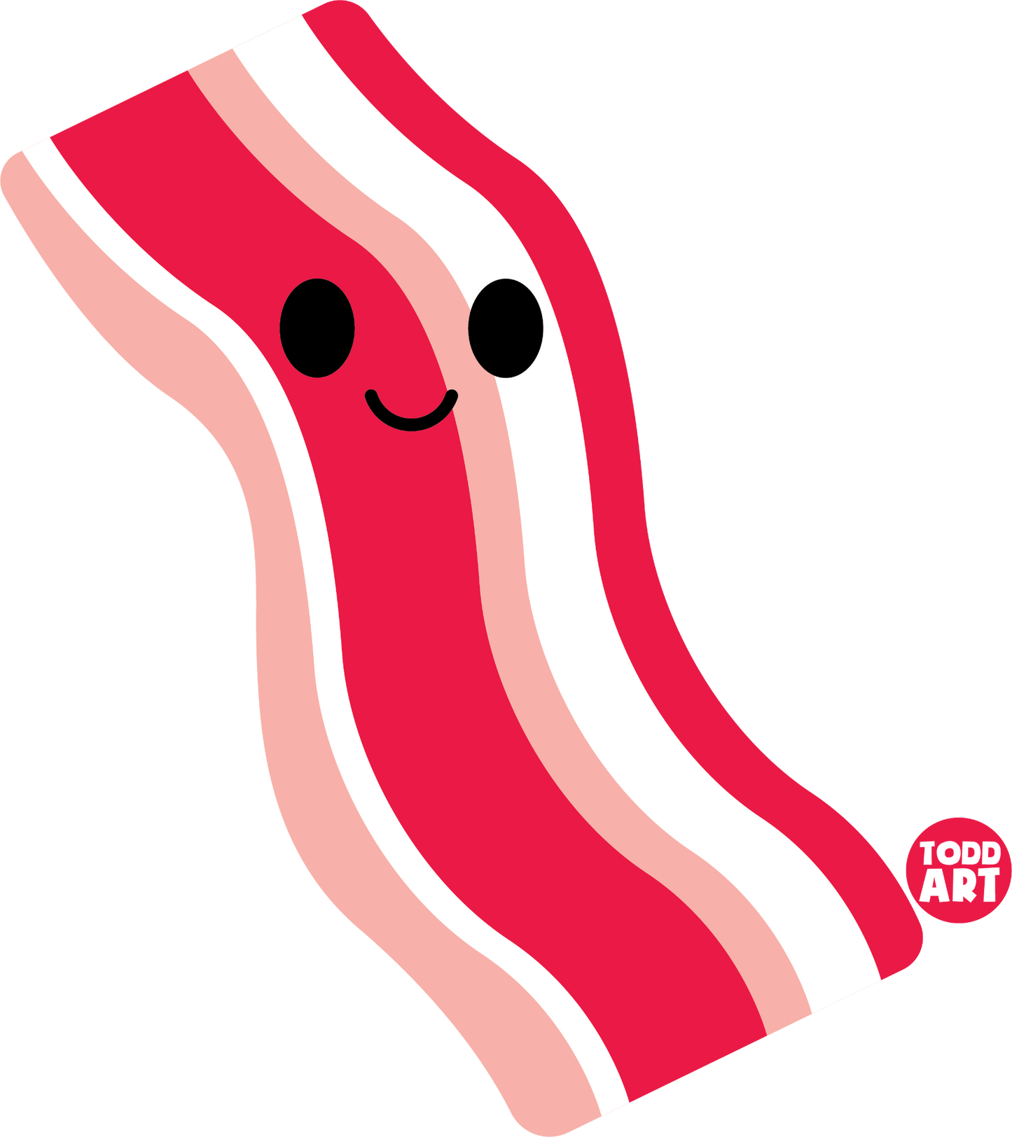 Bacon Vinyl StickerSticker