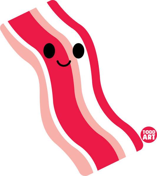 Bacon Vinyl StickerSticker