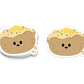 Baked Potato Vinyl Sticker