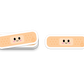 Boo Boo Buddies Bandaid sticker – pink smiling bandage vinyl sticker for medical kits, planners, and first aid fans
