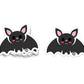 Bat Vinyl Sticker