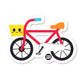 Bicycle Vinyl Sticker