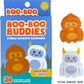 2-Pack Boo Boo Buddie Bigfoot & Yeti + Dinosaur Bandages – 48 Count | Fun Kids Bandages | Latex-Free, Waterproof Adhesive for Sensitive Skin | First Aid