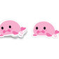 Boo Boo Buddies Blobfish sticker – silly sad-faced blobfish vinyl sticker for sea creature fans and quirky collections
