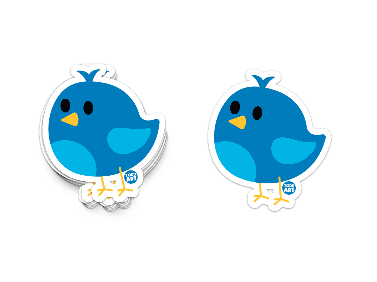 Bluebird Vinyl Sticker