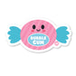 Bubble Gum Vinyl Sticker