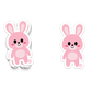 Bunny Rabbit Vinyl Sticker