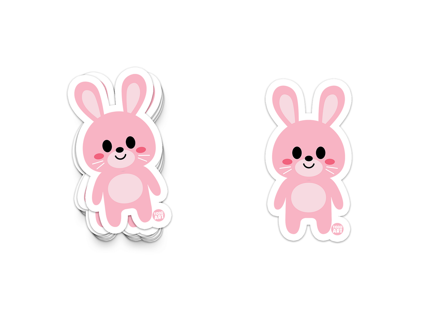 Bunny Rabbit Vinyl Sticker
