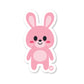 Bunny Rabbit Vinyl Sticker