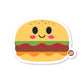 Burger - 3" Art Sticker