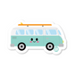 Camper Van Vinyl Sticker