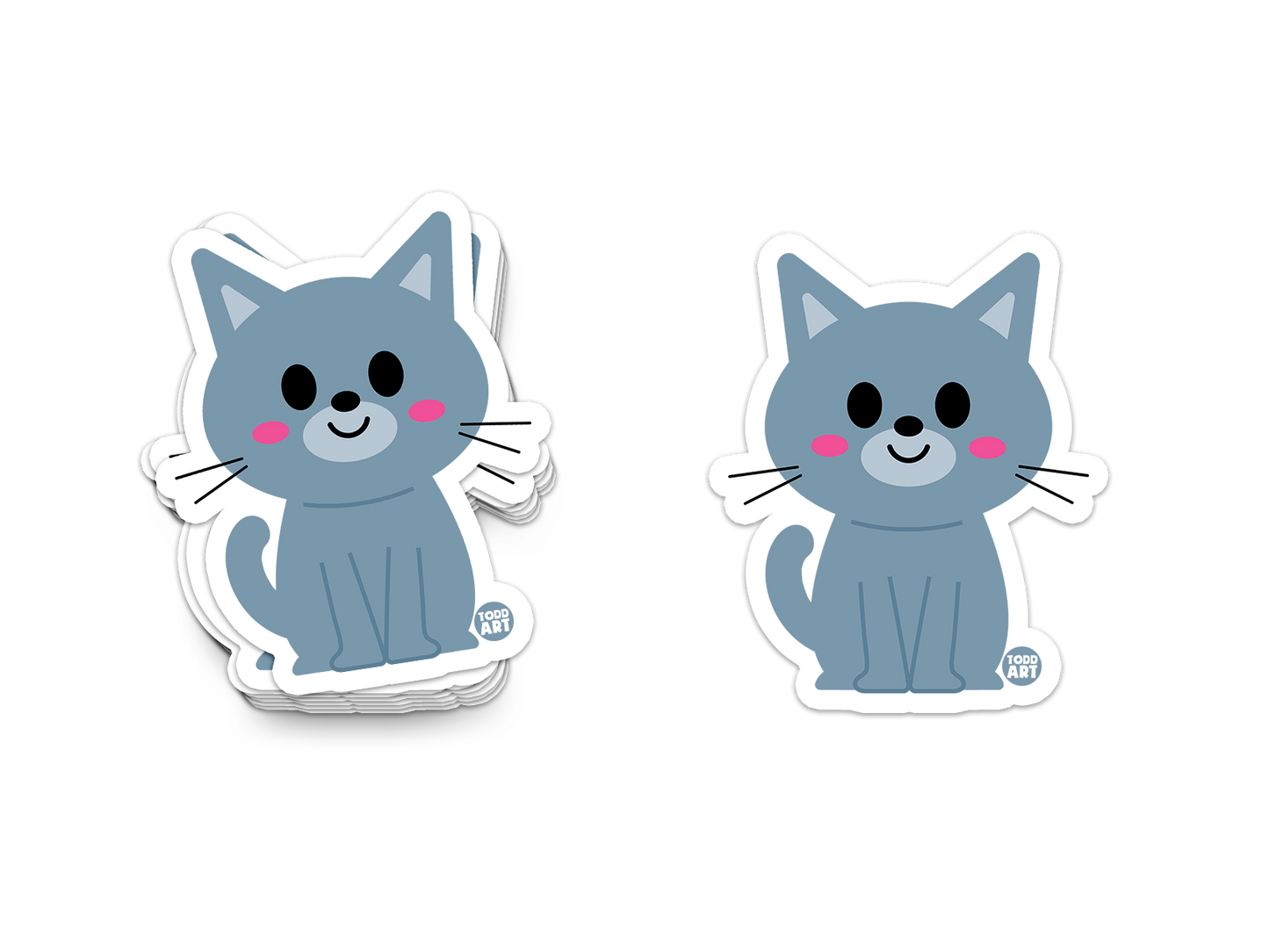 Cat Vinyl Sticker