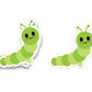 Caterpillar Vinyl Sticker