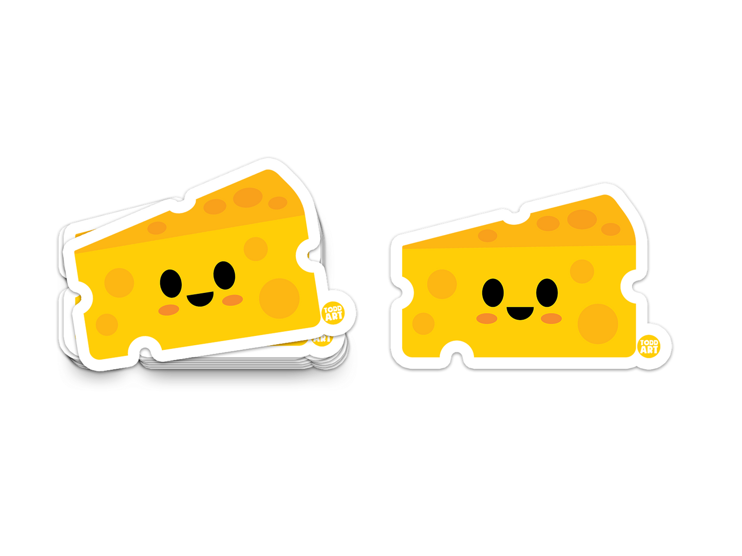 Cheese Vinyl Sticker