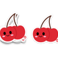 Cherries Vinyl Sticker