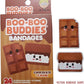Boo Boo Buddies™ Chocolate & S'Mores + Cookie & Milk Bandages – 24 Ct Each | Fun Food-Shaped Bandages for Kids | Latex-Free, Waterproof, Sensitive Skin First Aid Supplies