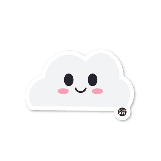 Cloud Vinyl Sticker