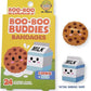 Boo Boo Buddies™ Chocolate & S'Mores + Cookie & Milk Bandages – 24 Ct Each | Fun Food-Shaped Bandages for Kids | Latex-Free, Waterproof, Sensitive Skin First Aid Supplies