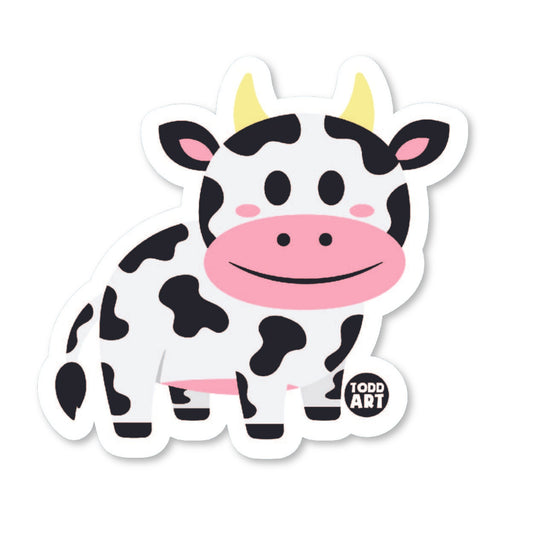 Cow Vinyl Sticker